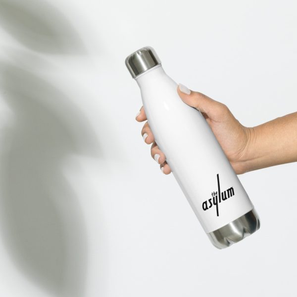 stainless steel water bottle white 17oz front 626c6294a827b